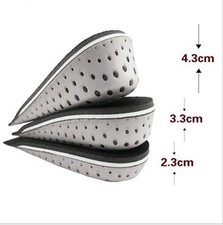 Insole Heel Lift Insert Shoe Pad Height Increase Cushion Elevator Tall sh