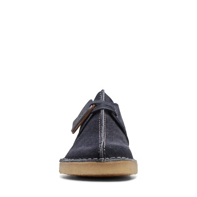 NEW CLARKS ORIGINALS DESERT TREK INK NAVY BLUE SUEDE LEATHER 
