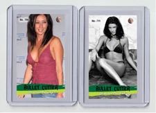 Shannon Elizabeth rare MH Bullet Cutter #'d x/3 Tobacco card no.  711