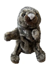 Hansa Creation Hand Puppet 9" Wombat 4029 Realistic Soft Plush 2015 Animal Toy