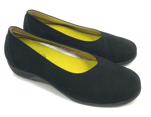 Gravity Defyer Perfect Fit Black Suede Womens Shoe Size 10.5 - Picture 2 of 7