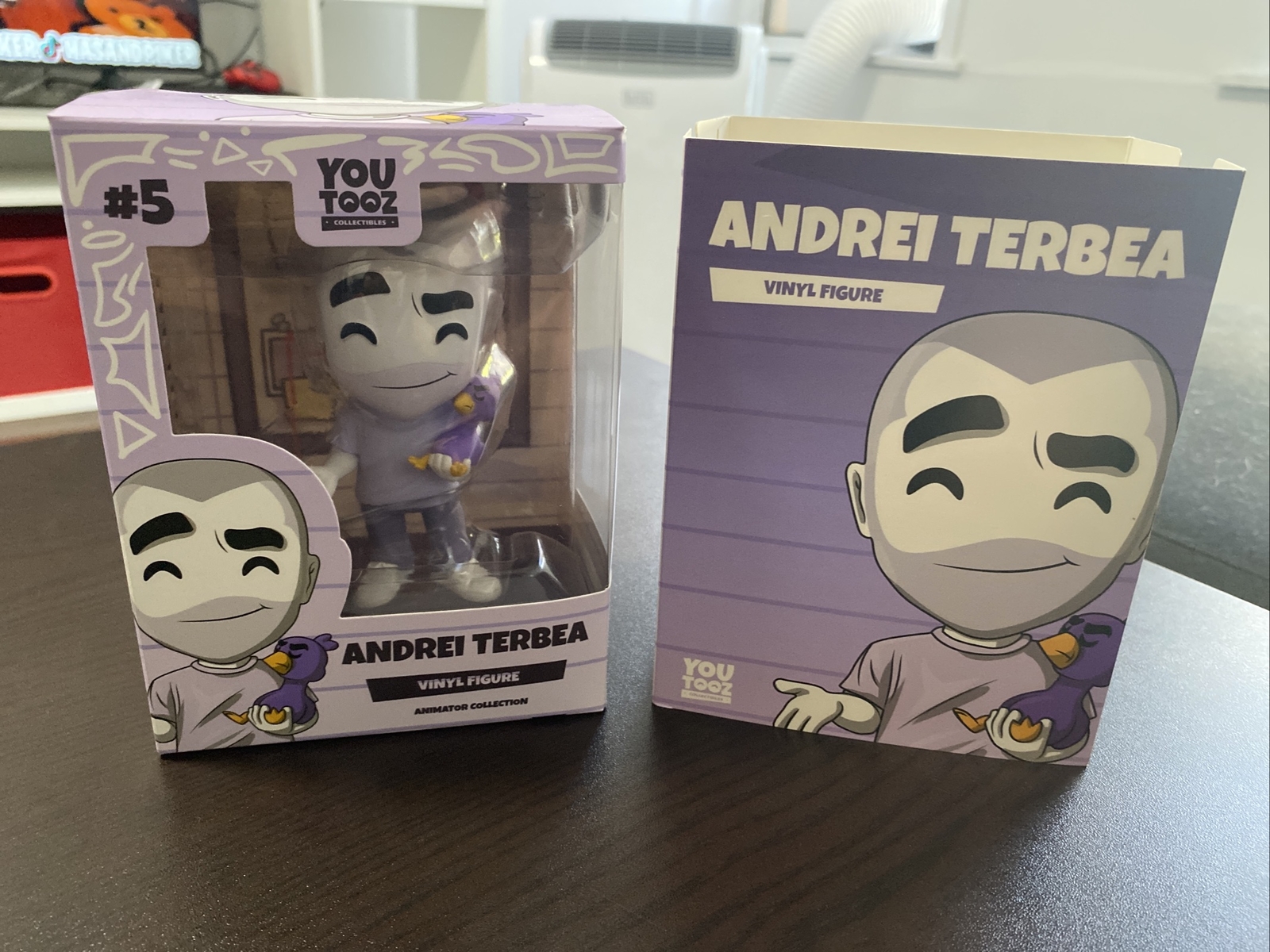 Andrei Terbea Youtooz Vinyl Figure #5 Unscratched Code Animator Goose Wilfur Collectible