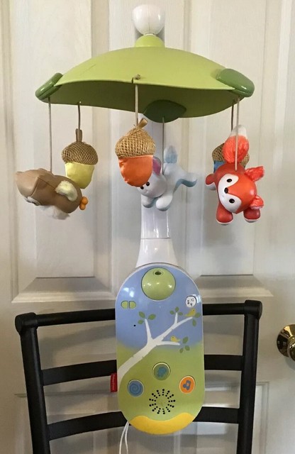 fisher price woodland mobile