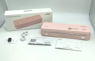 Jadens PD-A4 Portable Wireless Printer Pink (GO1061412)