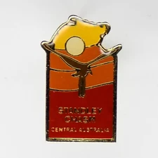 Standley Chasm Central Australia Metal Pinback Button