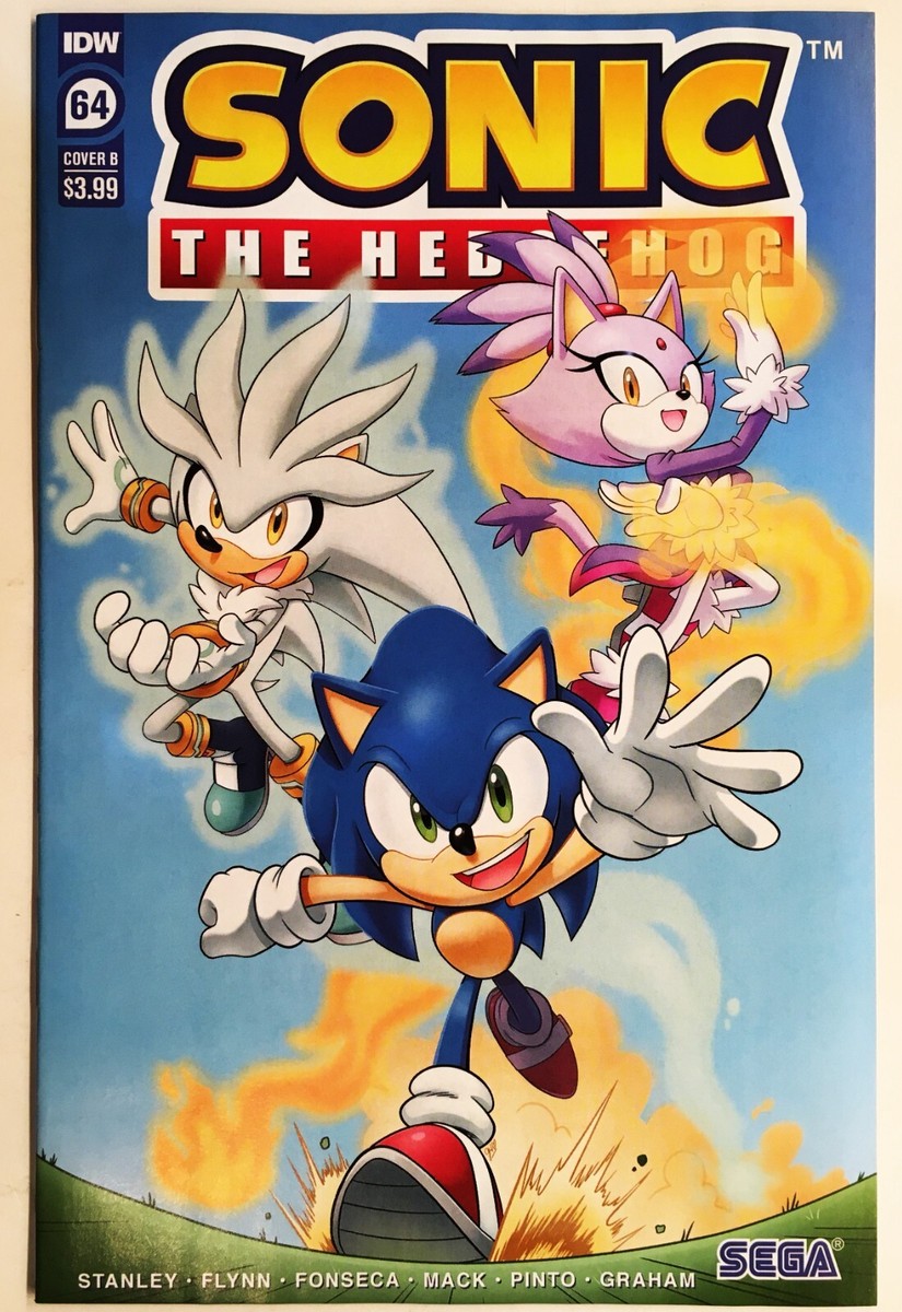 Sonic the Hedgehog #64 Cover B-Jennifer Hernandez (IDW Publishing