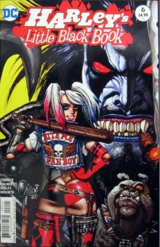 HARLEY'S LITTLE BLACK BOOK #6 SIMON BISLEY 1:25 VARIANT DC COMICS LOBO