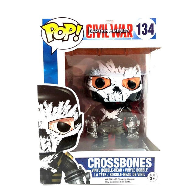 Funko POP Marvel: Captain America: Civil War Vinyl Figure - Crossbones | eBay