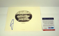 Scott Walker President 2016 Signed Autograph White House Engraving PSA/DNA COA
