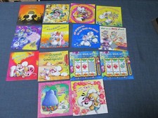 Diddl - 14 St&uuml;ck   kleine quadratische Postkarten - incl. 2 Puzzlekarten