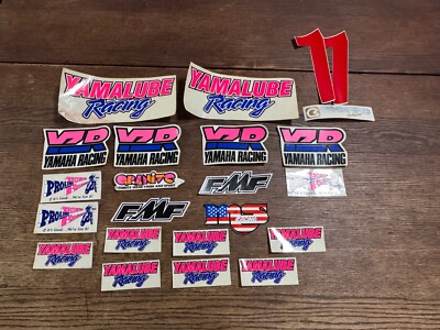 lot of vintage racing stickers | eBay
