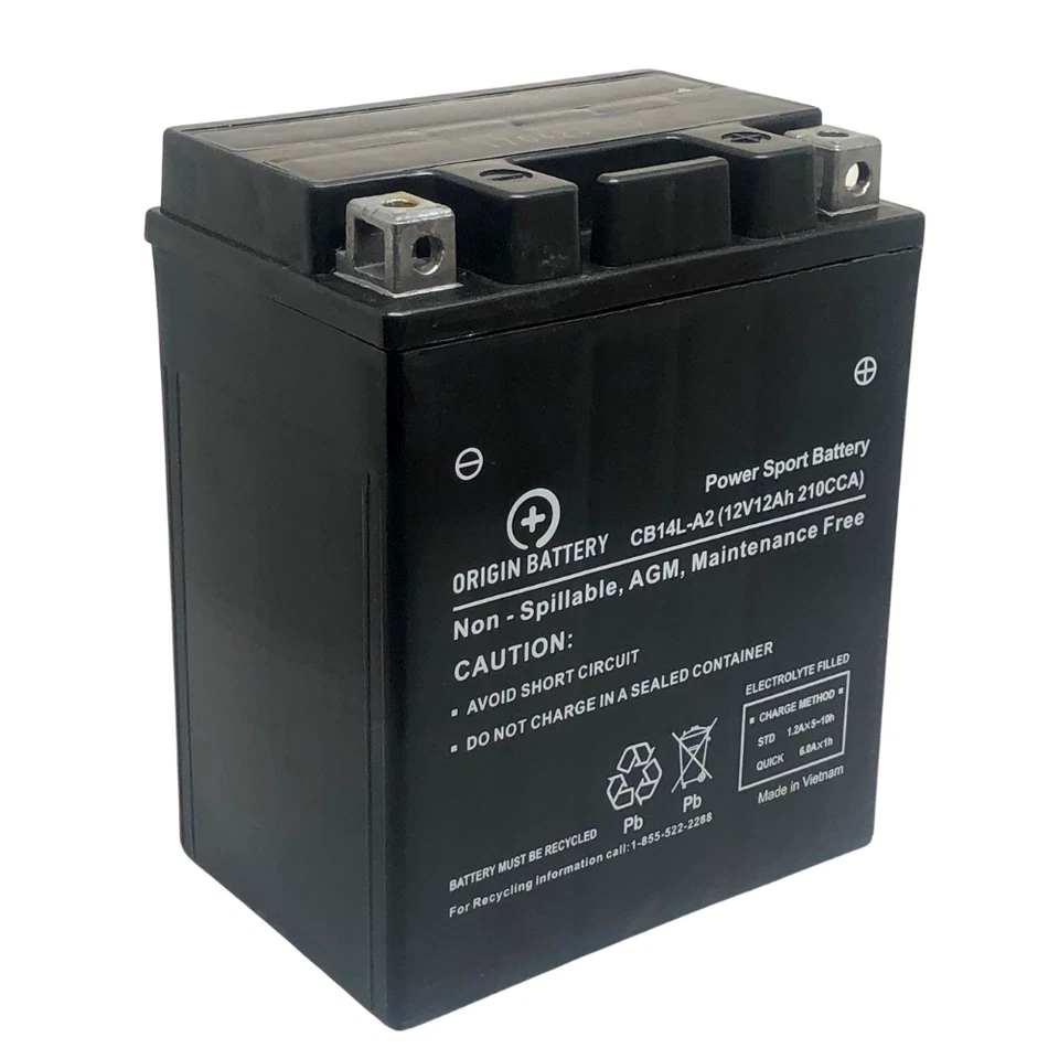 Batería de repuesto Honda CB750F Super Sport para CB750K Four y CB750C Foto 2 de 3