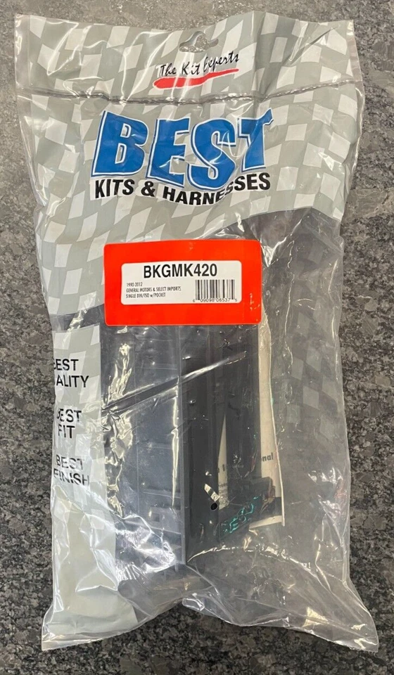 Best Kits BKGMK420 Single DIN Installation Kit - Image 2 of 4