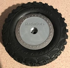 Slash SPLIT SPOKE (2WD) Wheel Dots Covers Mudboss- "Gen 2" Design by RacinDots