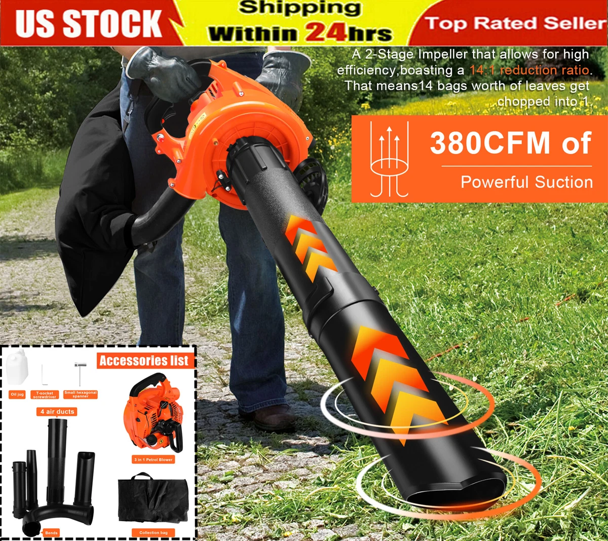 This Black + Decker 3-In-1 Blower, Vacuum And Mulcher Will Tackle