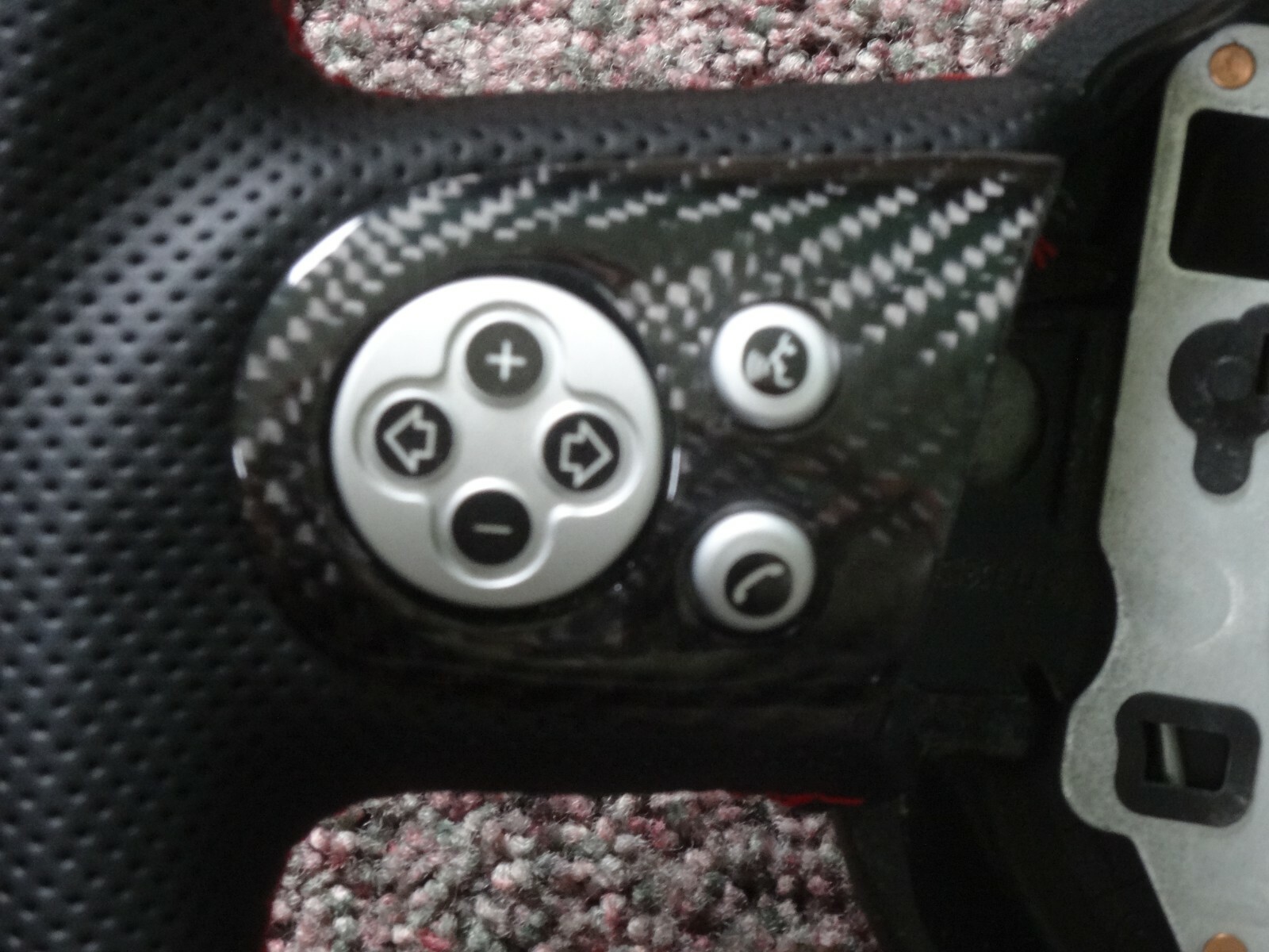 2012  R56 MINI COOPER Ferrari Style Real Carbon Fiber Wheel With PADDLES