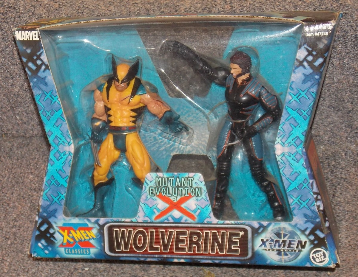 マーベル　トイビズＸMEN　THE　MOVIE　WOLVERINE 2セット入り マーベル トイビズXMEN THE MOVIE WOLVERINE 2セット入り