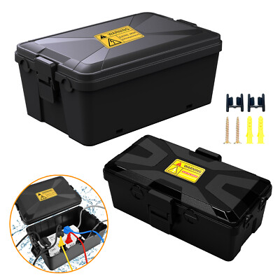 Kabelbox Wasserdicht Anschlusskasten Außenbereich Elektrobox Kabel Safe Box IP54