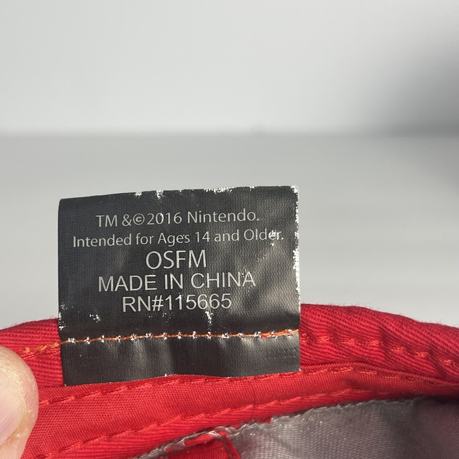 Nintendo Controller Hat Cap Snap Back Mens Gray R… - image 13