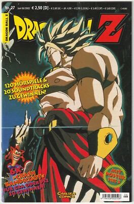   DRAGON BALL Z #27 + Poster, Carlsen 2002 MANGA-COMICHEFT NEUW. TOP Z0-1