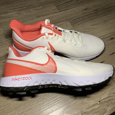 Nike React Infinity Pro Golf Shoes CT6620-104 Mens Size 8.5 Sail White NEW