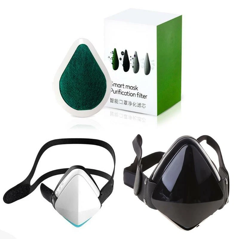 Intelligent Electric Face Mask Rechargeable Anti Fog Air Purifying