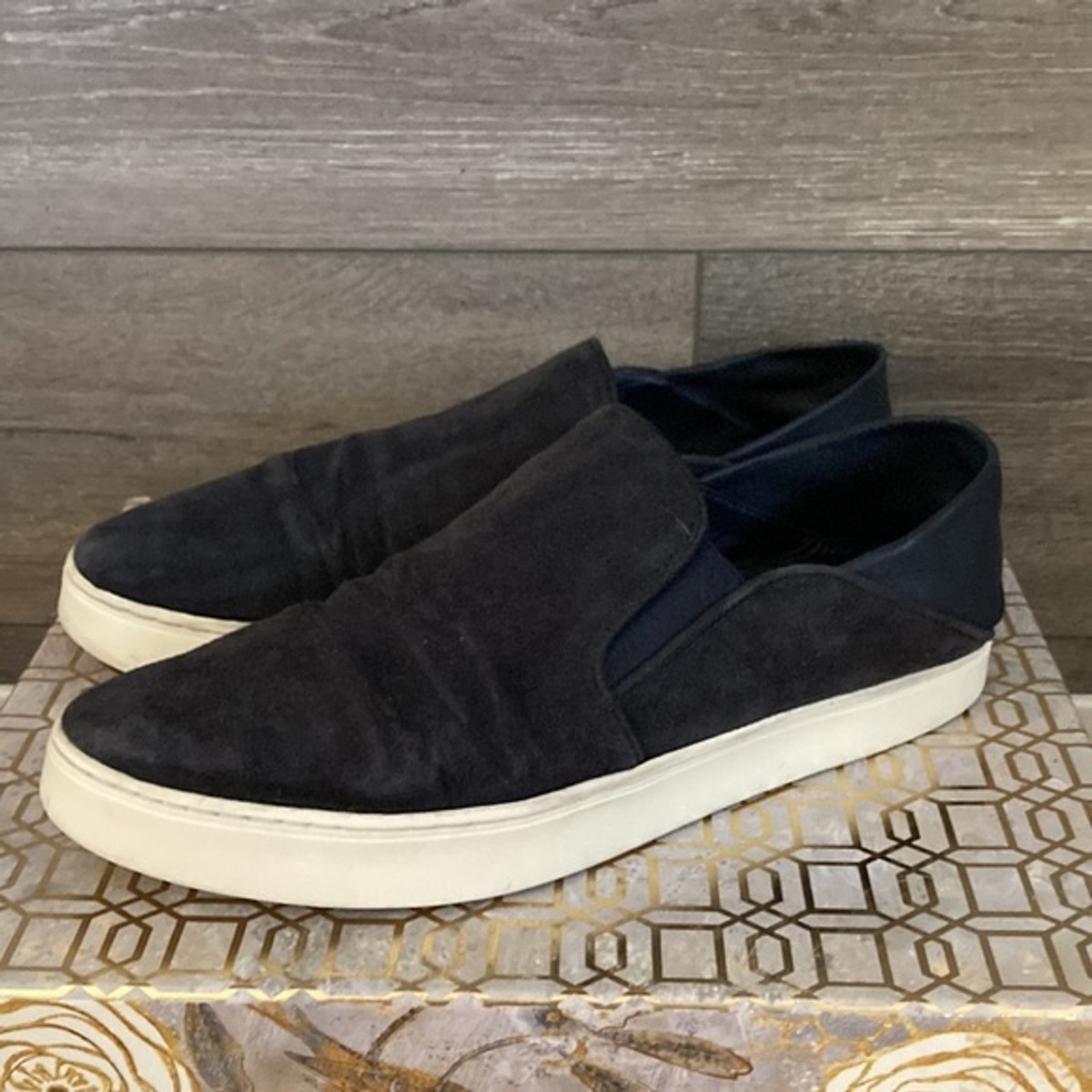 Vince women’s suede slide on sneakers $250 Vince Women main image 2