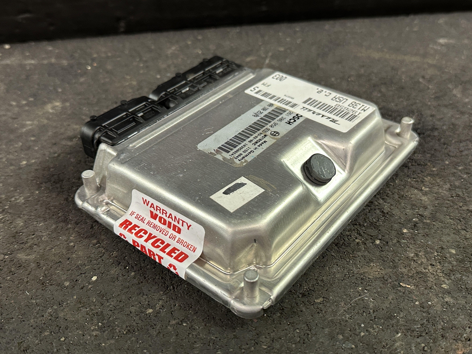 02-06 MASERATI SPYDER 4.2 ENGINE MOTOR CONTROL MODULE COMPUTER ECM ECU 261206950