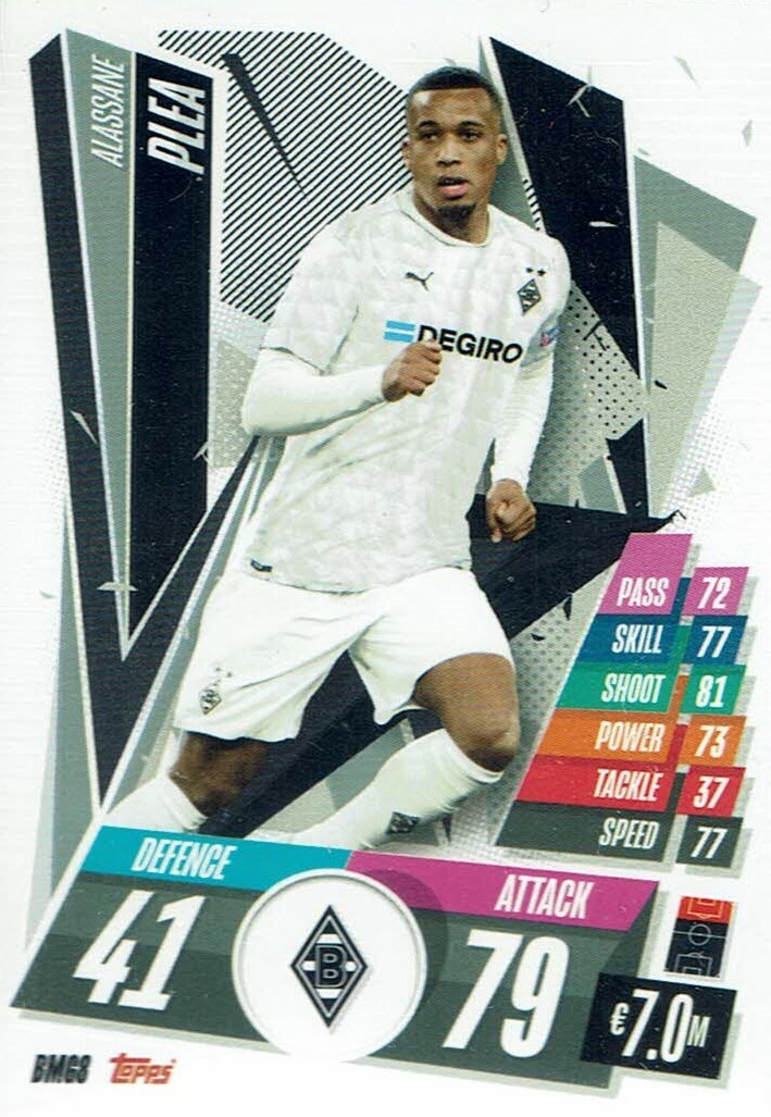 Topps Match Attax Champions League Karte 20/21 Nr. BMG8 Alassaine