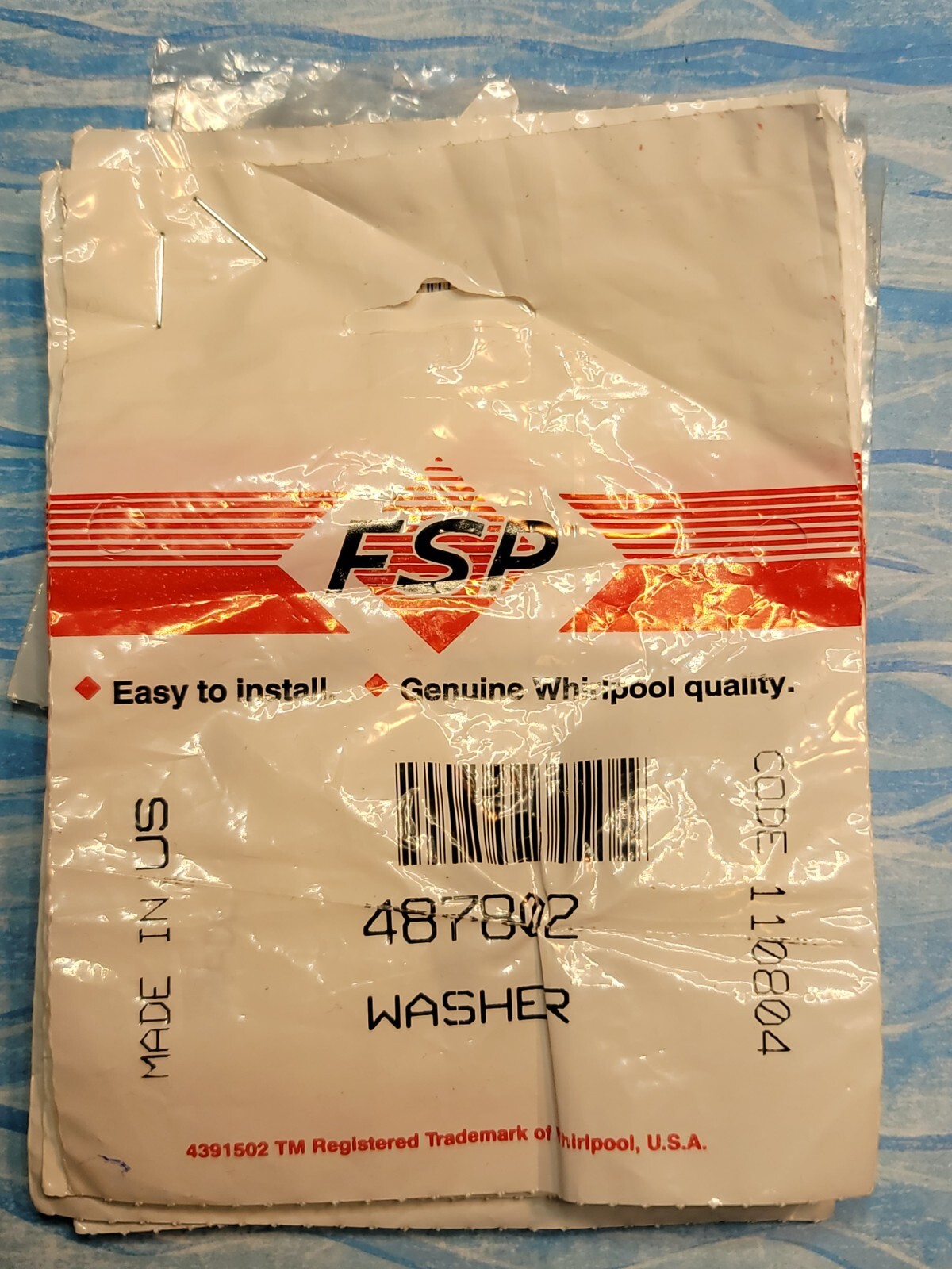 OEM WHIRLPOOL KENMORE MAYTAG REFRIGERATOR DOOR HINGE WASHER 487802 BRAND NEW eBay