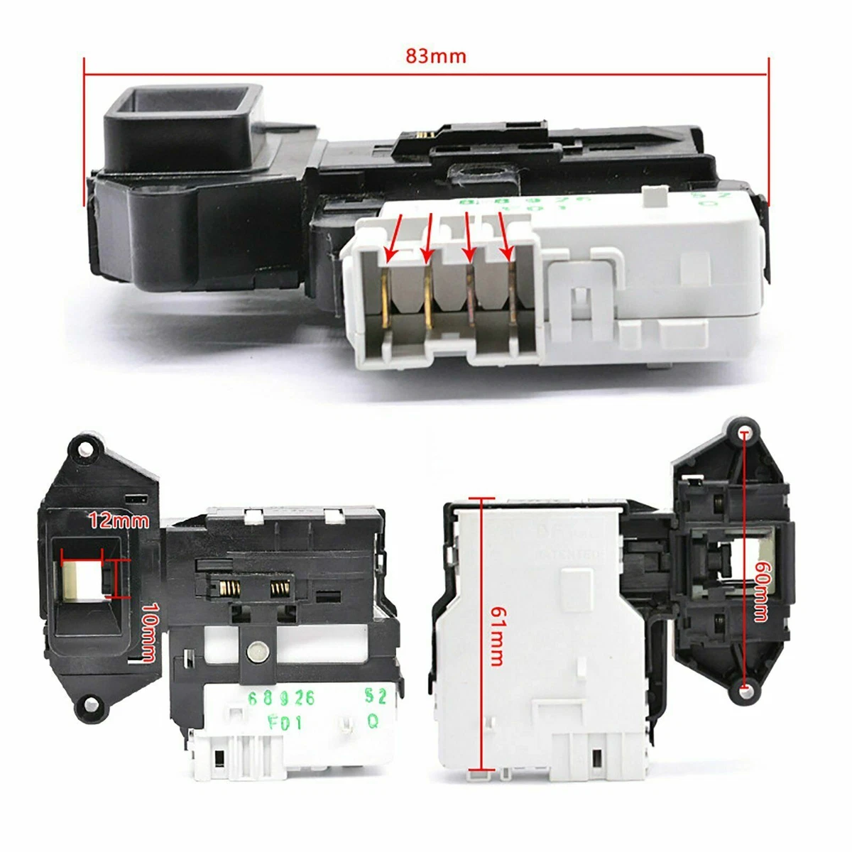 Lg washing clearance machine locked