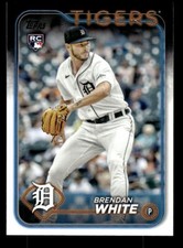 2024 Topps #8 Brendan White Rookie Card Detroit Tigers