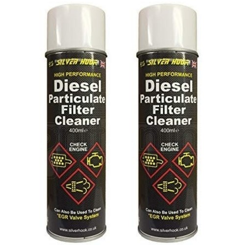 2 x Silverhook DPF Diesel Particulate Filter Cleaner EGR Aerosol