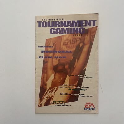 Vintage EA Sports 1993 The Unofficial Tournament Gaming Guide Ships Free