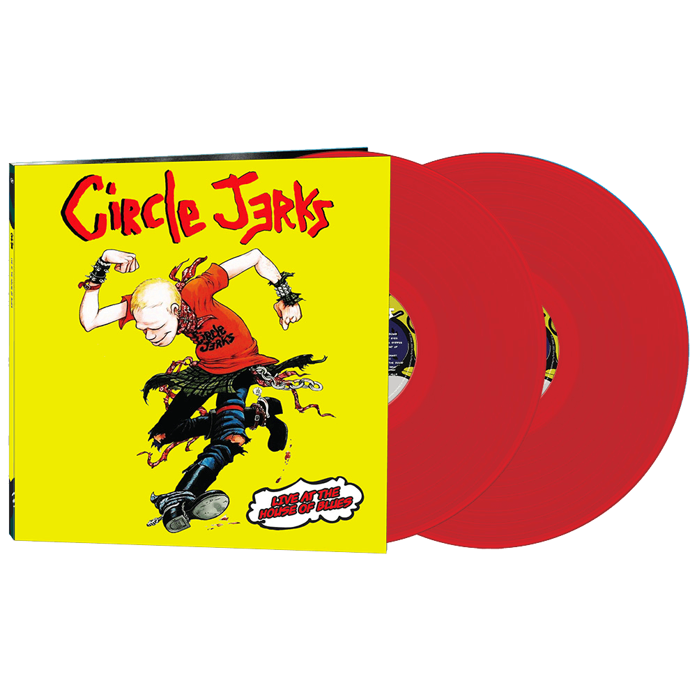 CIRCLE JERKS 直筆サイン入り アナログレコード LP 来日 即完売 Circle Jerks - Live At The House of Blues (Red Double Vinyl) | eBay