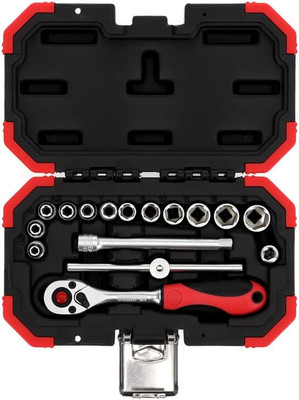 - R49003016 RED Socket Set Size4-13Mm 16Pcs
