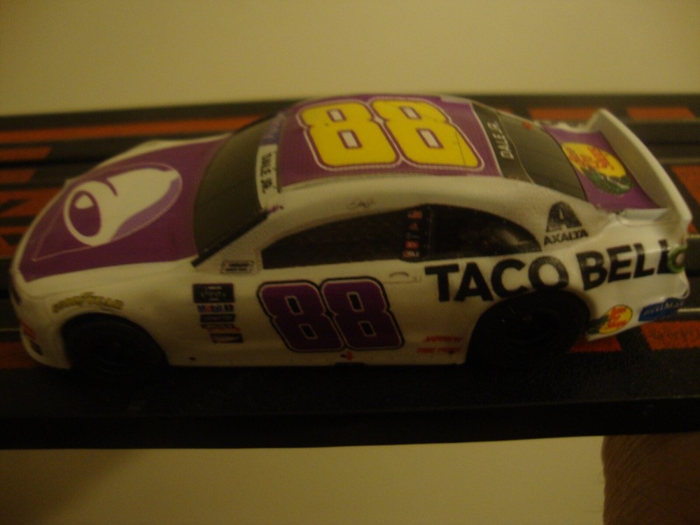 2025 Chevy Camaro Dale Earnhardt Jr #88 Taco Bell AFX Mega G+ Slot Car
