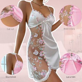 Sexy Women's Lingerie Silk Lace Underwear Sleepwear Night Dress Babydoll Pajamas
