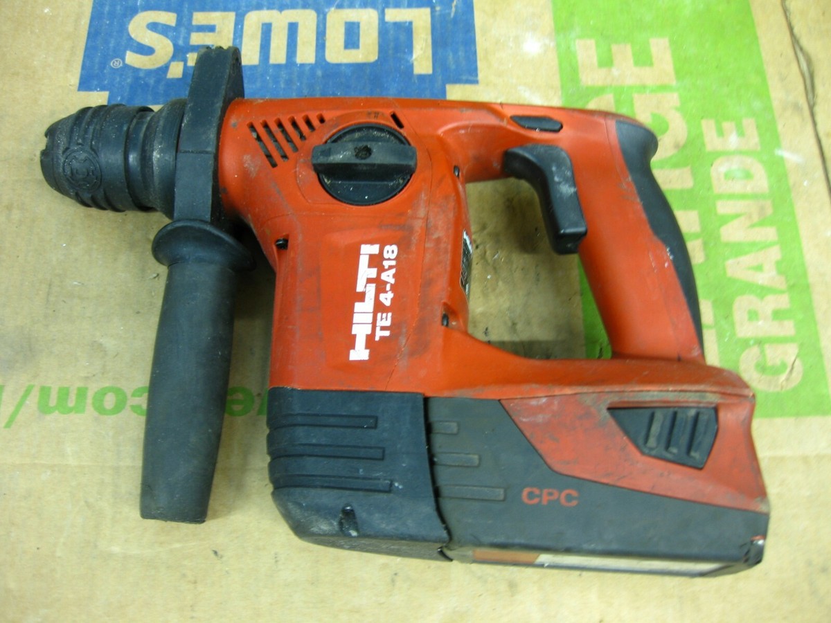 Hilti TE 4-A18 Cordless Hammer Drill with 3.3 ah battery | eBay Hilti TE 4-A18 Cordless Hammer Drill with 3.3 ah battery | eBay
