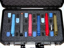 New 6 pistol handgun foam insert fits your Pelican 1535 Air case nameplate