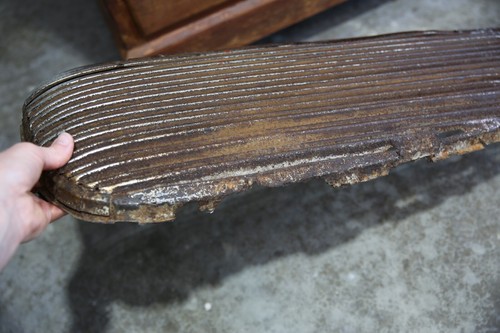 1936 Chevy Grille Shell Chrome Insert Radiator Shroud Cover Vintage GM Part - Picture 9 of 14