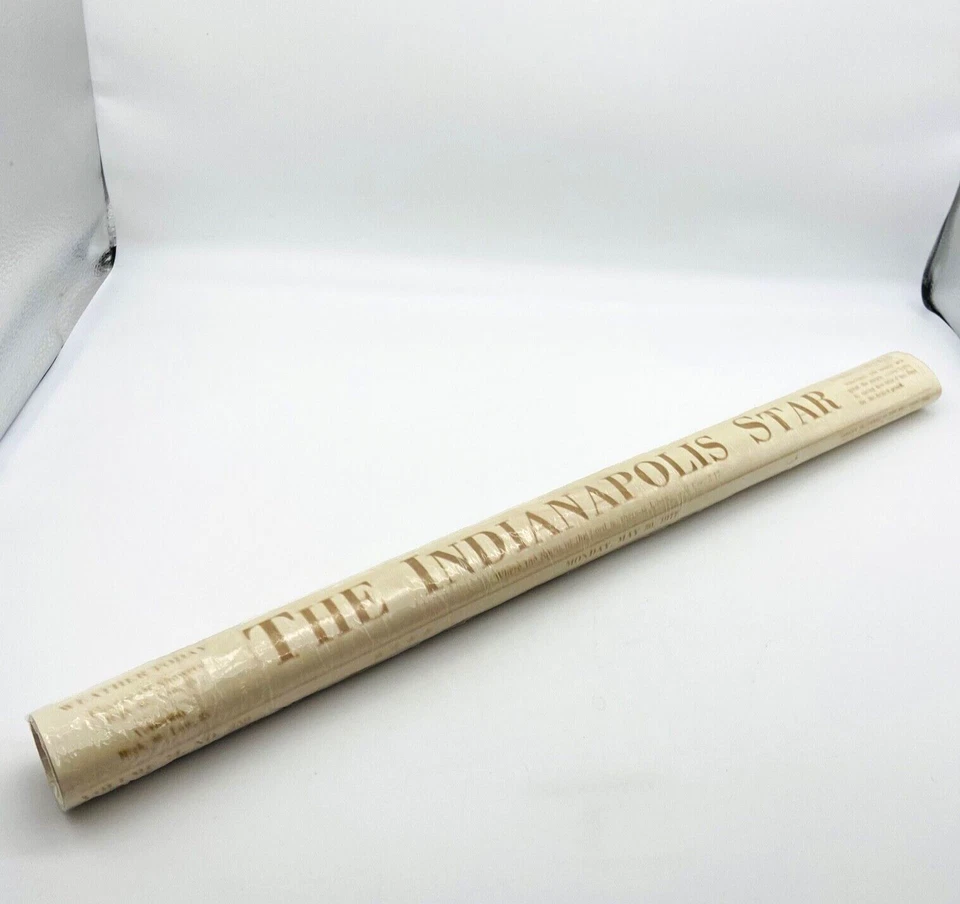 VTG AJ Foyt Super Tex Indy 500 Winner 4th Time Indianapolis Star Poster 1977 NWT - Image 4 of 4