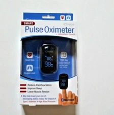 ICHOICE Smart Pulse Oximeter + Relaxation Coach IN HAND SHIPS TODAY! NEW IN BOX