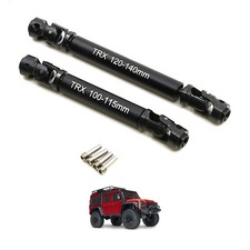F & R Heavy-Duty CVD-Drive Shaft Metal for TRAXXAS 1/10 TRX-4 Land Rover Crawler