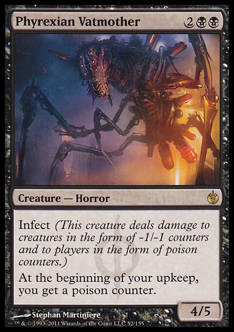 MTG Magic the Gathering Phyrexian Vatmother (52/161) Mirrodin Besieged LP