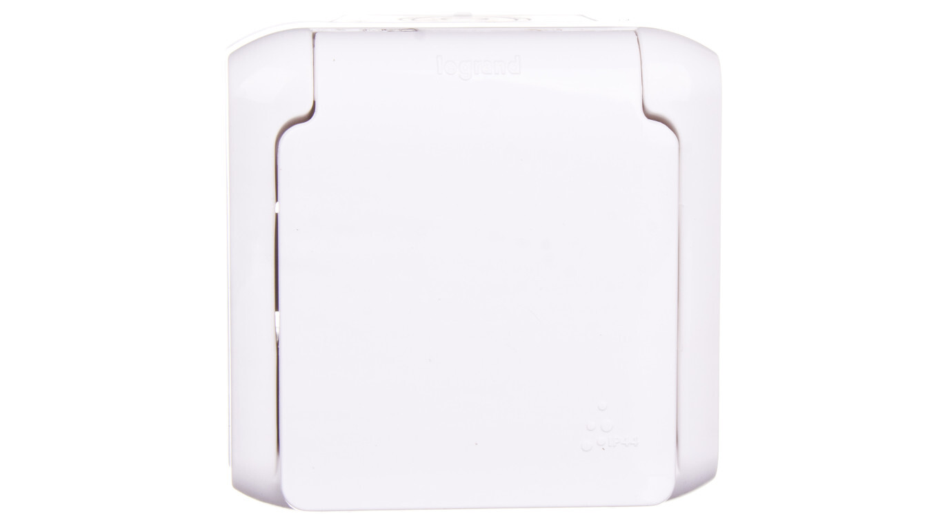 FORIX Single socket w / u 16A IP44 with shutters white 782375 /T2UK