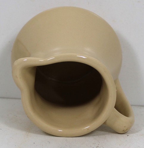 Vintage TAN COLOR " BUFFALO CHINA CAFE " Restaurant Ware Individual Creamer - Picture 4 of 4