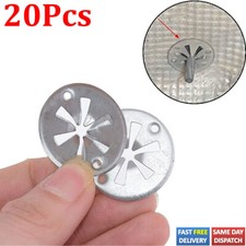 20X FITS AUDI EXHAUST UNDERTRAY METAL HEAT SHIELD LOCKING STAR WASHER TRIM CLIPS