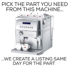 A Gaggia Titanium coffee machine in stainless steel finish c | Barnebys