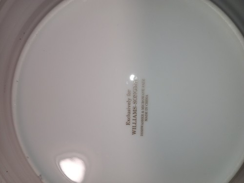 Williams Sonoma Plymouth Salad Plates Turkey 8 3/4" Set of 4 Thanksgiving - Picture 2 of 3